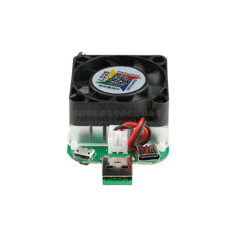 LD25 Multifunctional USB Electronic Constant Current Load Battery Aging Charging Line Detector