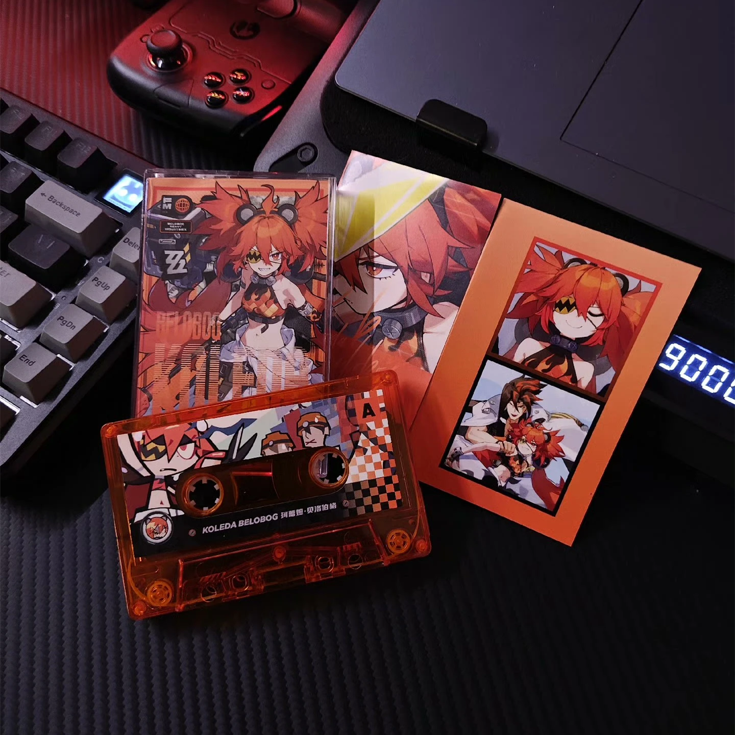 

Game Zenless Zone Zero Koleda Belobog Music Tape Iguchi Yuka OST Album Cassettes Cosplay Walkman Car Recorder Soundtracks Box