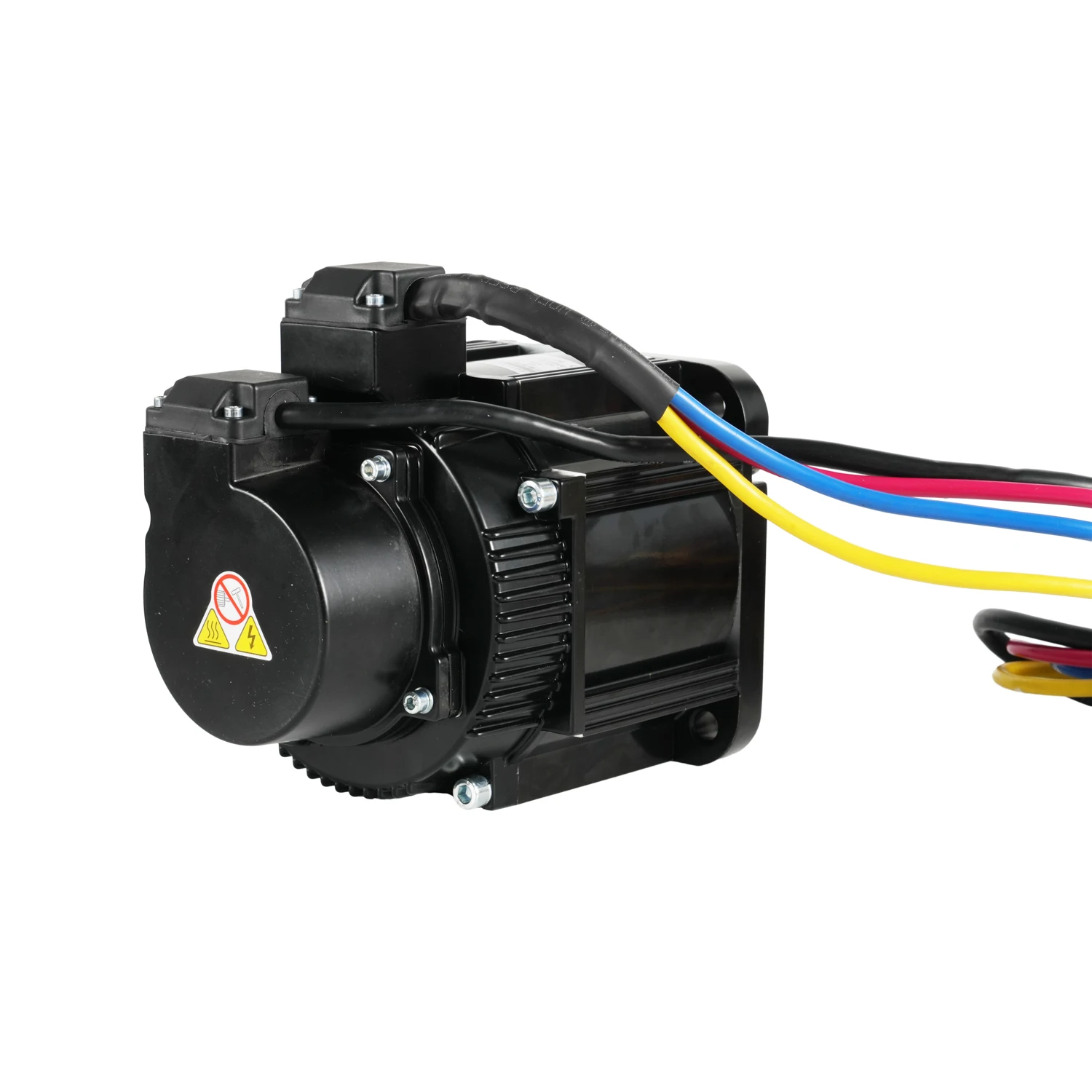 Factory180mm CE DC Servo Motor 48nm 1500W 72VDC 3phase Motor and Driver for Automated Logistics Storage Equipment
