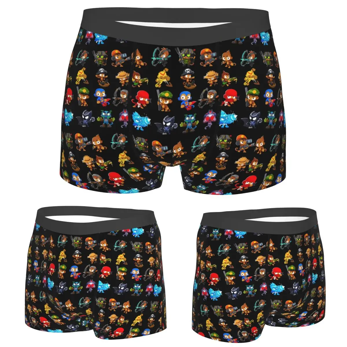 

Boxer Underpants Shorts Bloons Td 6 5 Panties Men's Ventilate Underwear for Homme Man Boyfriend Gift