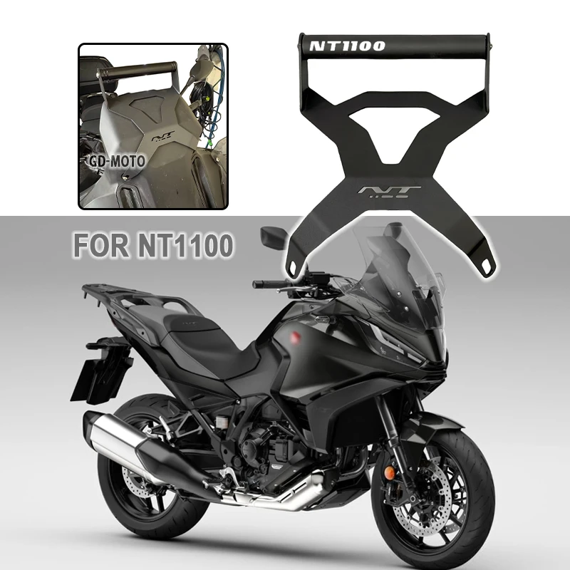 

Motorcycle Accessories Phone Holder Stand GPS Navigation Plate Bracket For Honda NT1100 NT 1100 NT-1100 2022 2023 2024