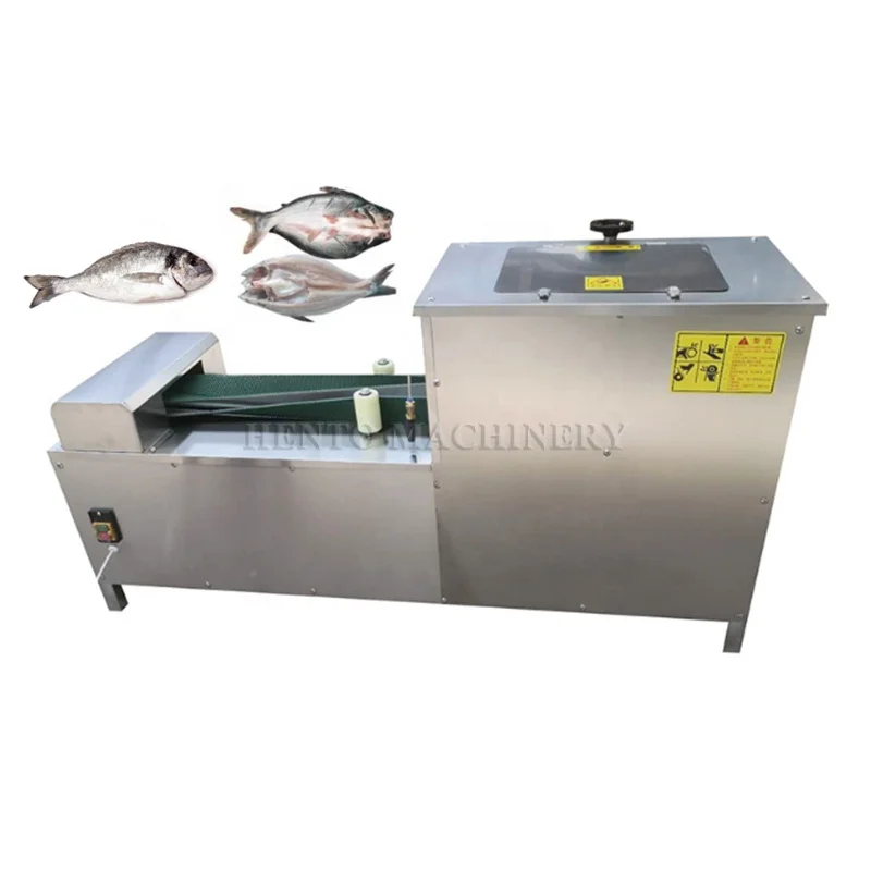 High Automation Machines for Cleaning Fish / Fish Back Cutting Machine / Automatic Fish Gutting Machine