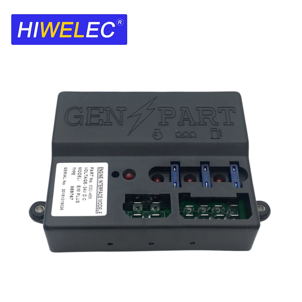 

Модуль интерфейса двигателя EIM 630-466 DC 12 В/24 В, совместимый с управлением генератором EIM630-466 EIM630-089 630-089