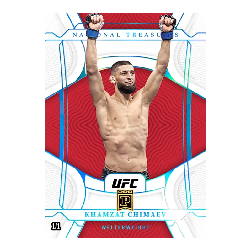 Diy Homemade Panini UFC Series Alexander Volkanovski Francis Ngannou Ian Garry Collection Flash Card Toys Gift - view 3