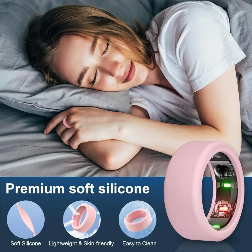 Jewellery Organizer Silicone Cover for Oura Ring Protector Shockproof Silicone Ring Cover for Oura Ring Gen 3