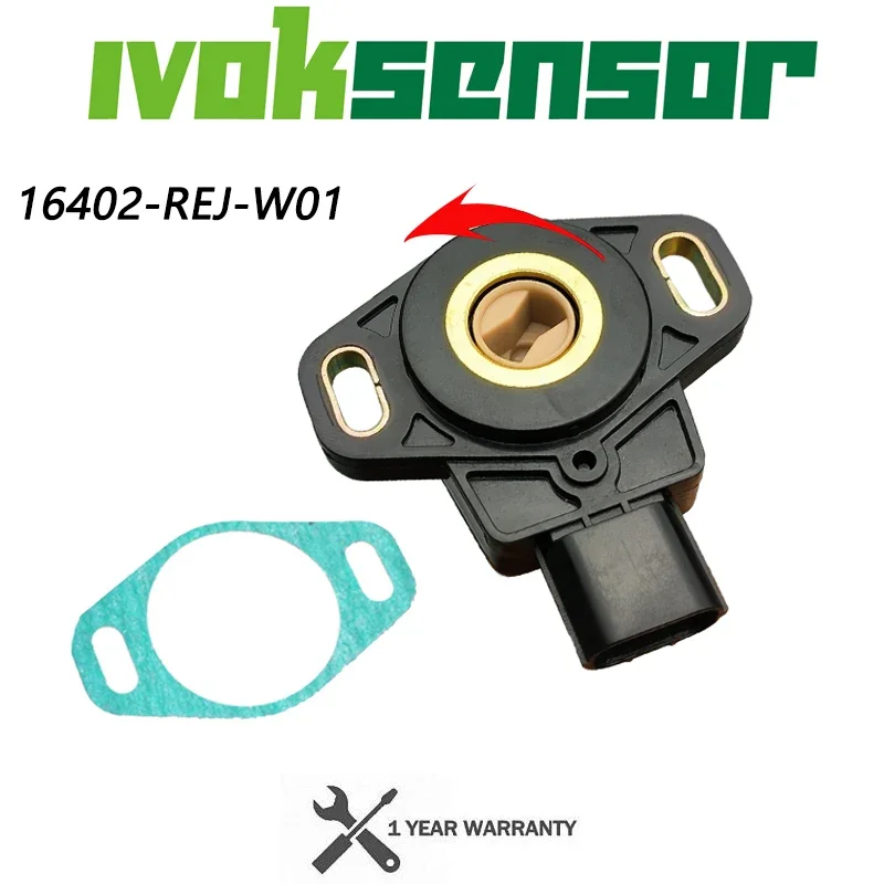 16402-REJ-W01 16402-RAA-A00 Throttle Position Sensor TPS For Honda Civic Element Accord RSX 2.4L 03-06 CGQHD002 TPS-H112 TPSH112