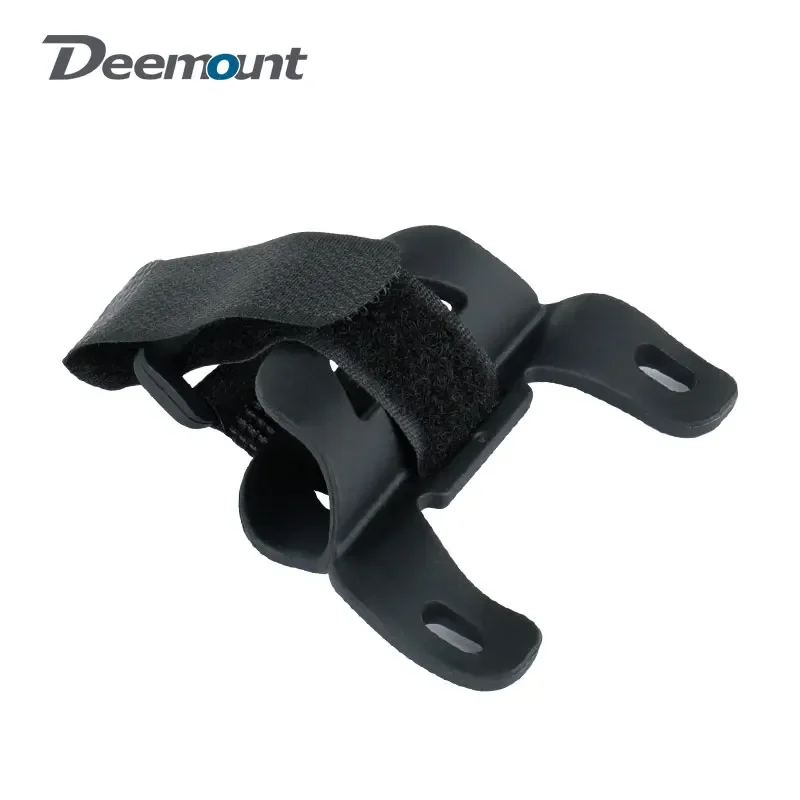 MTB 20-30mm Dia. Bike Pump Holder Hook Loop Strap Fixation Bicycle Inflator Accessories Mount On Bottle Holder Hole