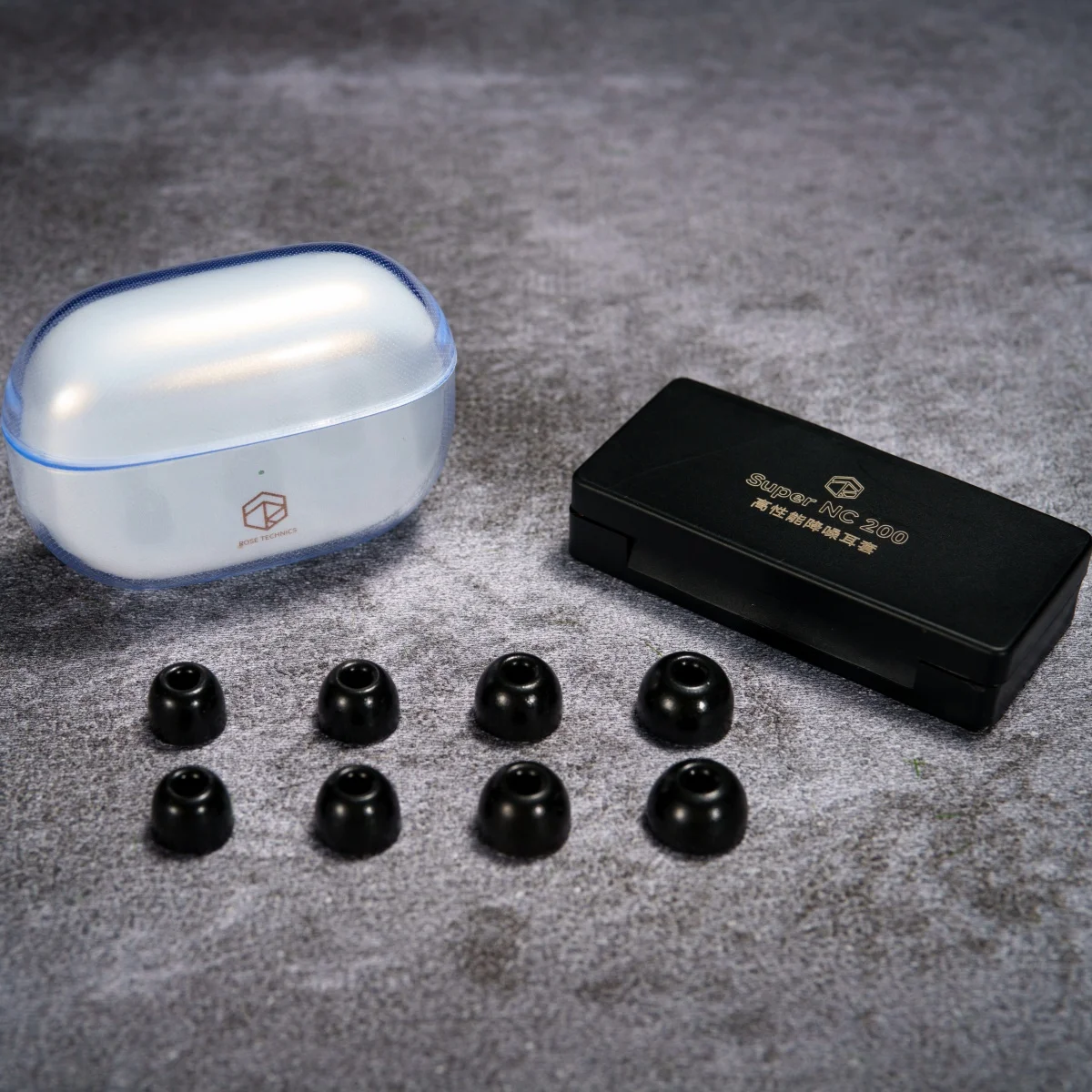 ROSESELSA CERAMICS X True Wireless Stereo Earbuds, ANC Headphones 4 HD Mics, IP54, Anti-Wind Earphones, LDAC, 40H Game Mode