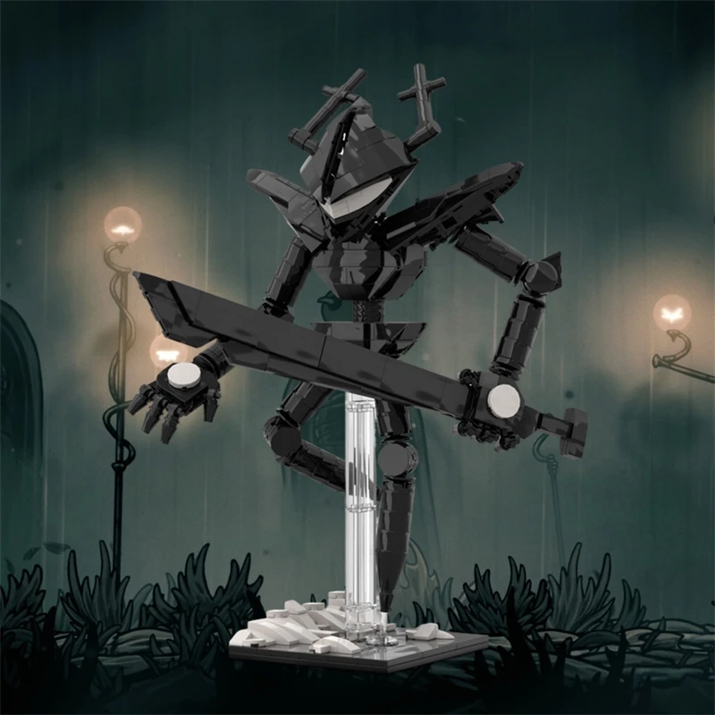 

Deltarune Wailing Knight Triangle Rune MOC Brick Compatible Set For Collectors Teens Desk Christmas Display Centerpiece Gift