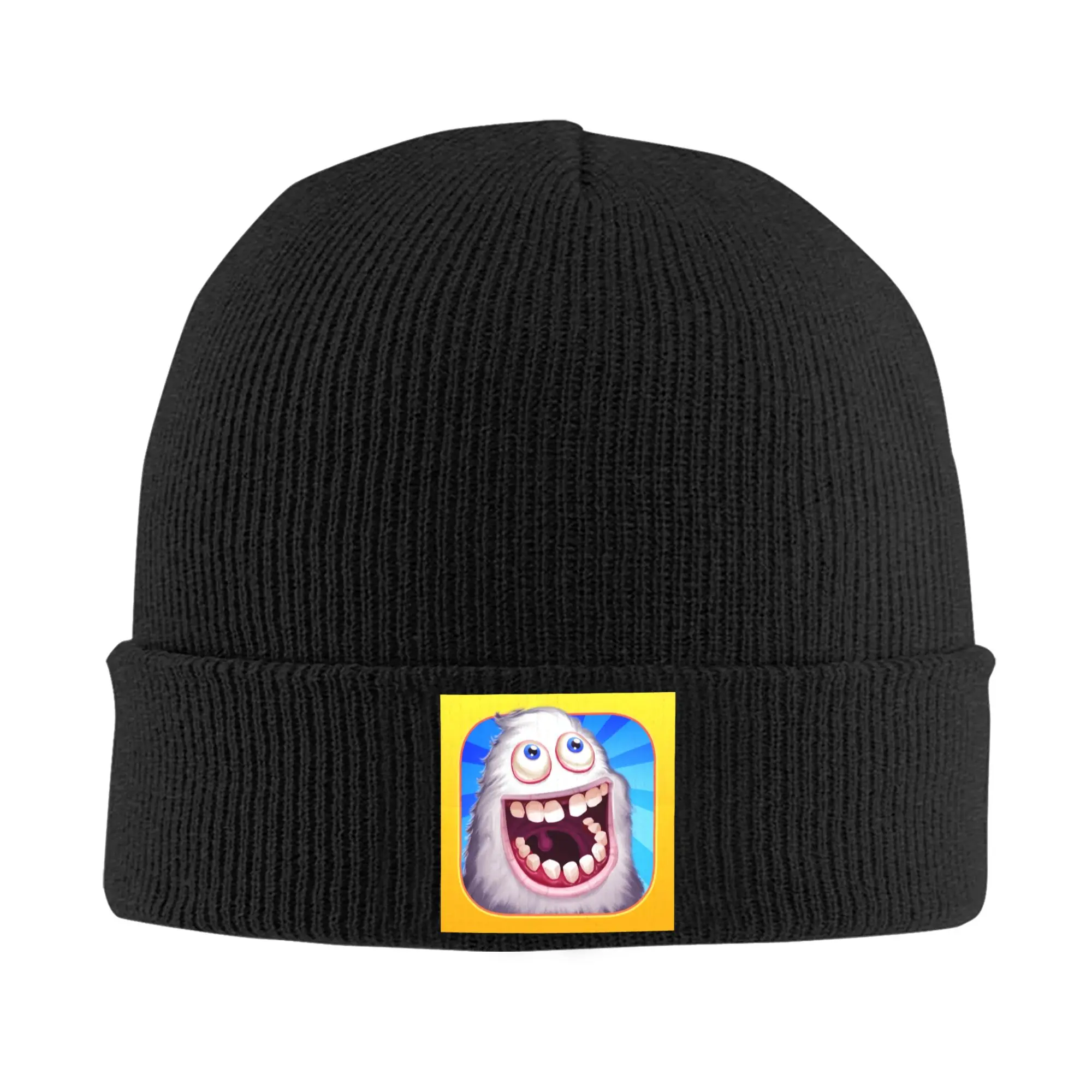 Custom My Singing Monsters Skullies Beanies Caps Winter Warm Women Men Knitted Hats Adult Unisex Cartoon Anime Game Bonnet Hat