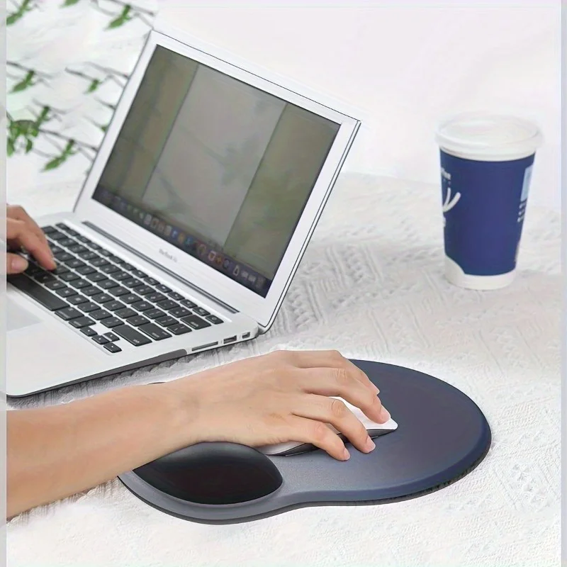 

Ergonomic anti slip rubber mouse pad, suitable for computers and laptops, perfect for office and home use