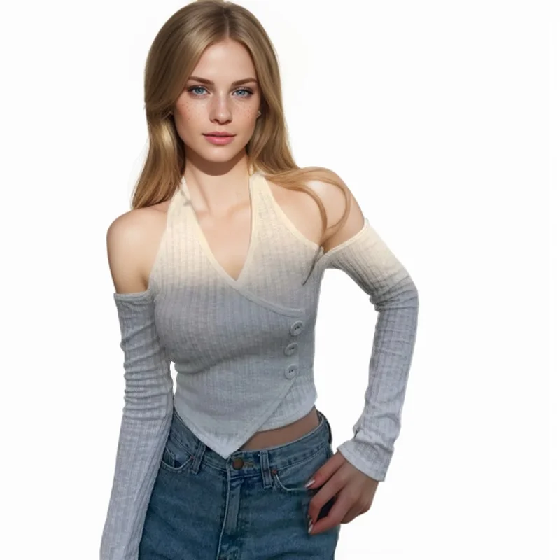 Women's Crop Top  Off The Shoulder Sexy Base Shirt Casual T Shirt Tees