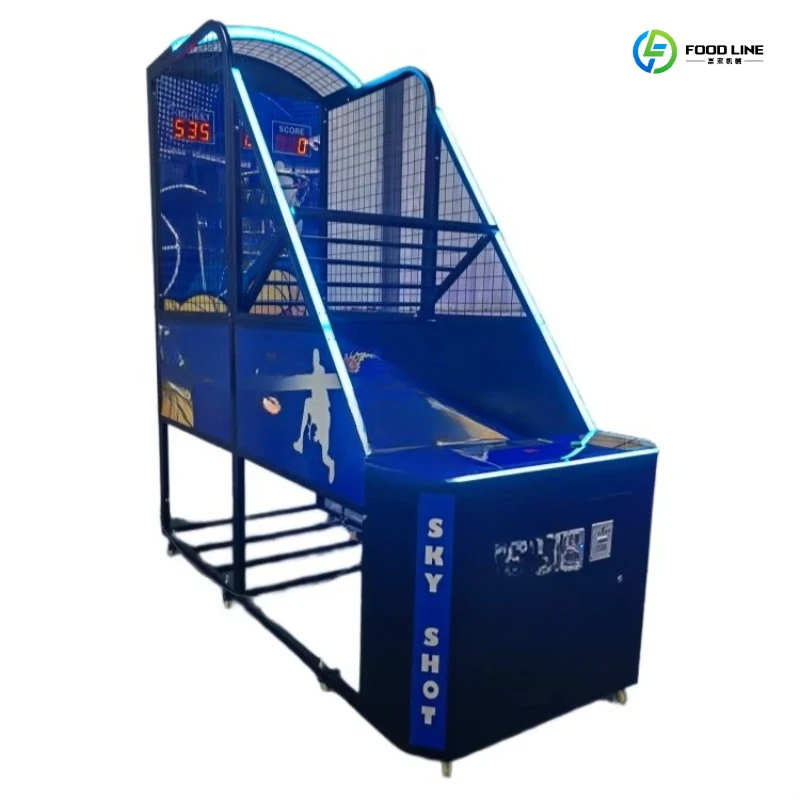 Basketball Arcade Machine Coin Operated Commercial Sports Electronic Shooting Game for Amusement Park