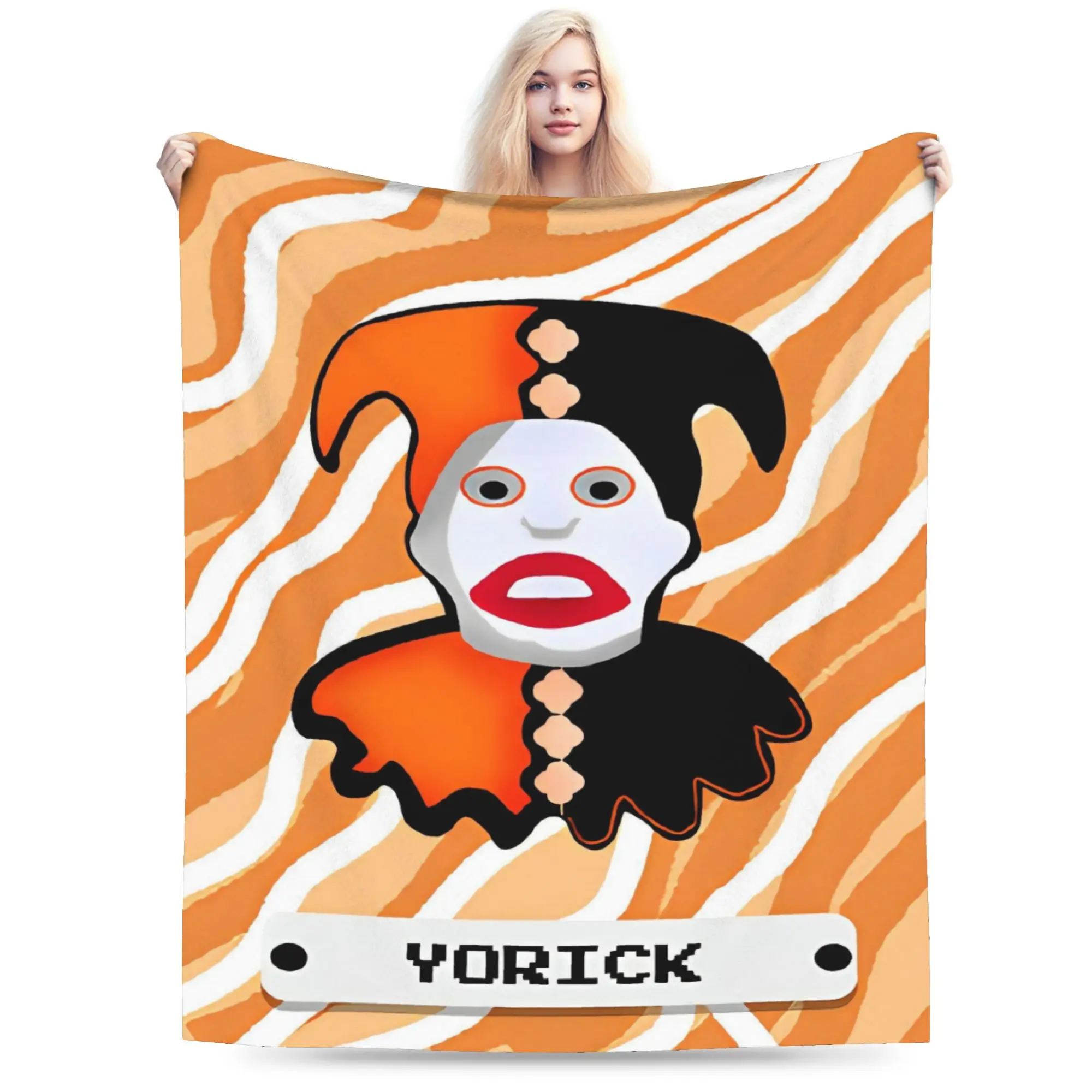 Balatro Game Card Joker Blankets  Soft Street Trend Plush Bedding Throws For Home Decor Camping Flannel Bedspread Bed Cover