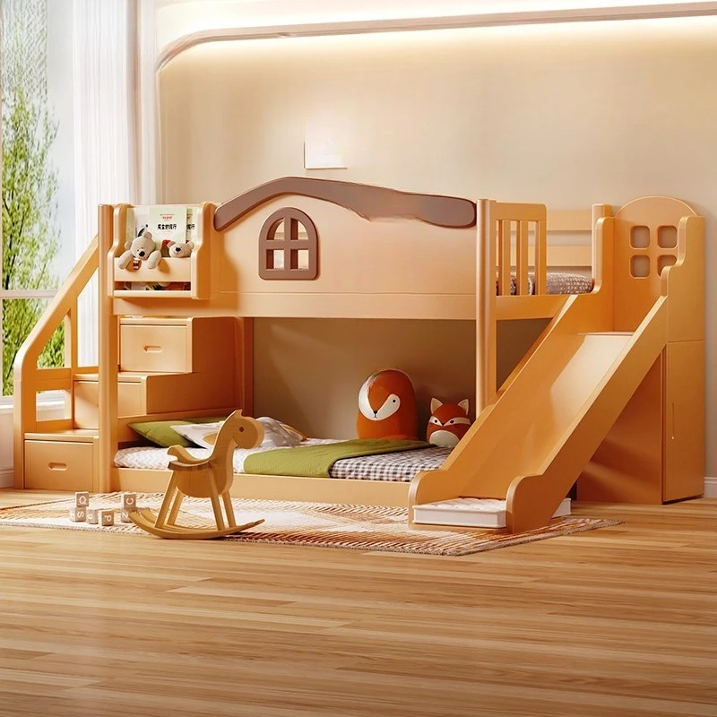 

Solid wood children's bed, double bed