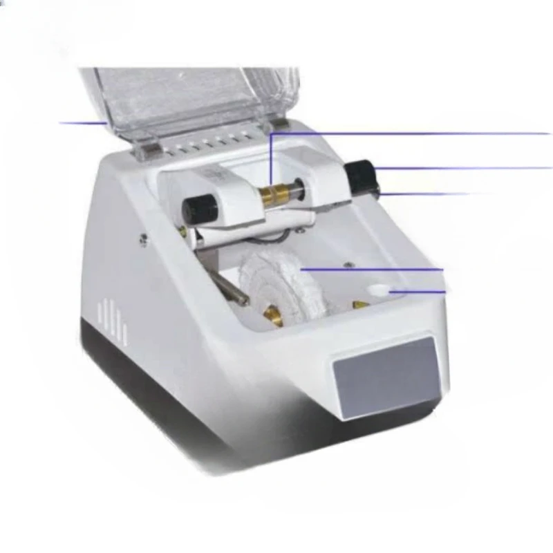 Glasses processing equipment Semi-automatic lens polishing machine is easy to operate