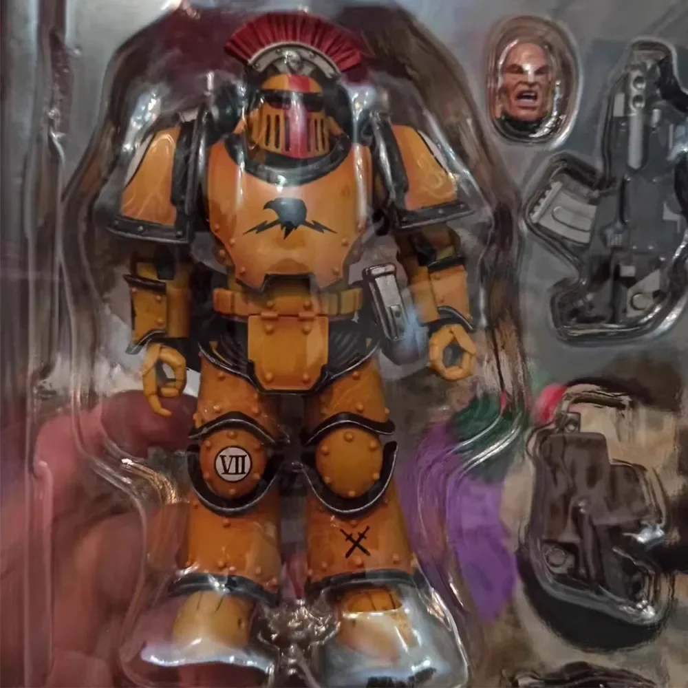 Vreugde Speelgoed Warhammer De Horus Heresy Action Figure Keizerlijke Vuisten Legioen MkIII Tactische Squad Gezamenlijke Beeldje Beweegbare Model Speelgoed