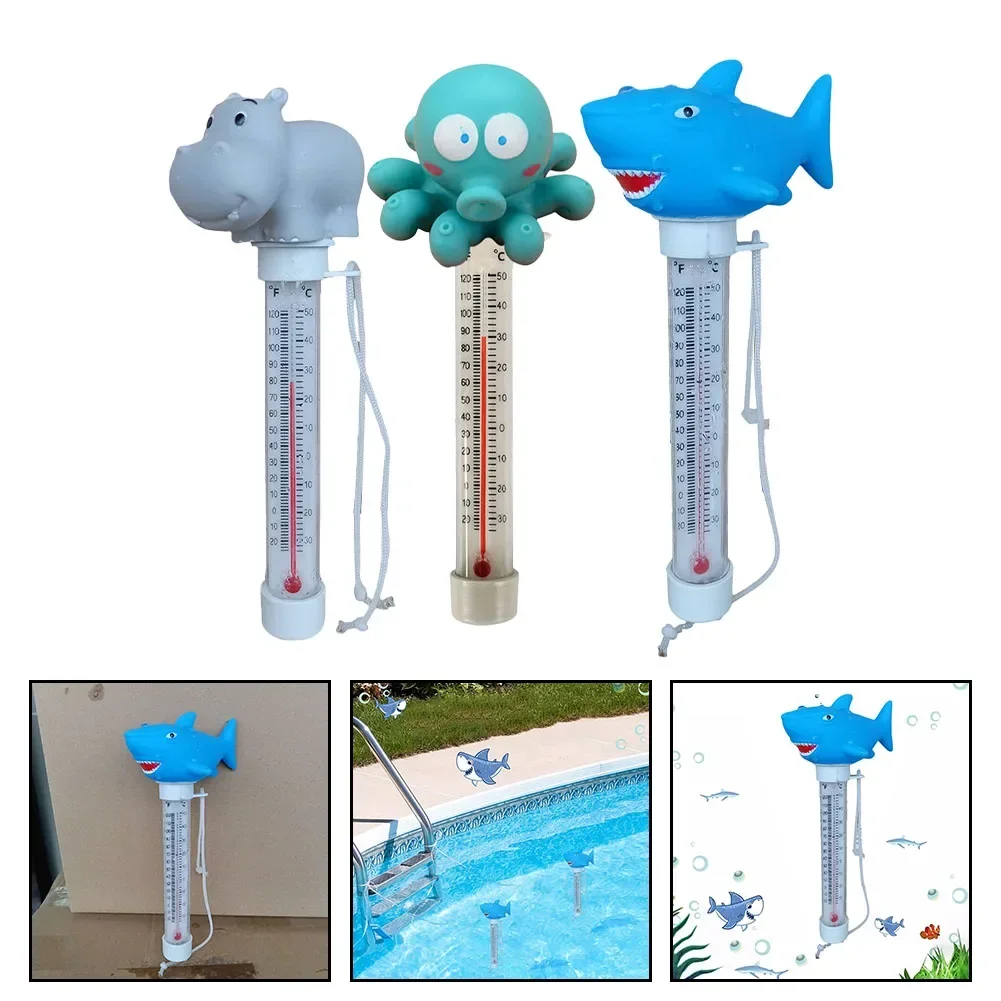 

Practical PVC Swimming Pool Thermometer For Accurate Temperature Measurement For Both Outdoor Indoor Swimming Pools Spas