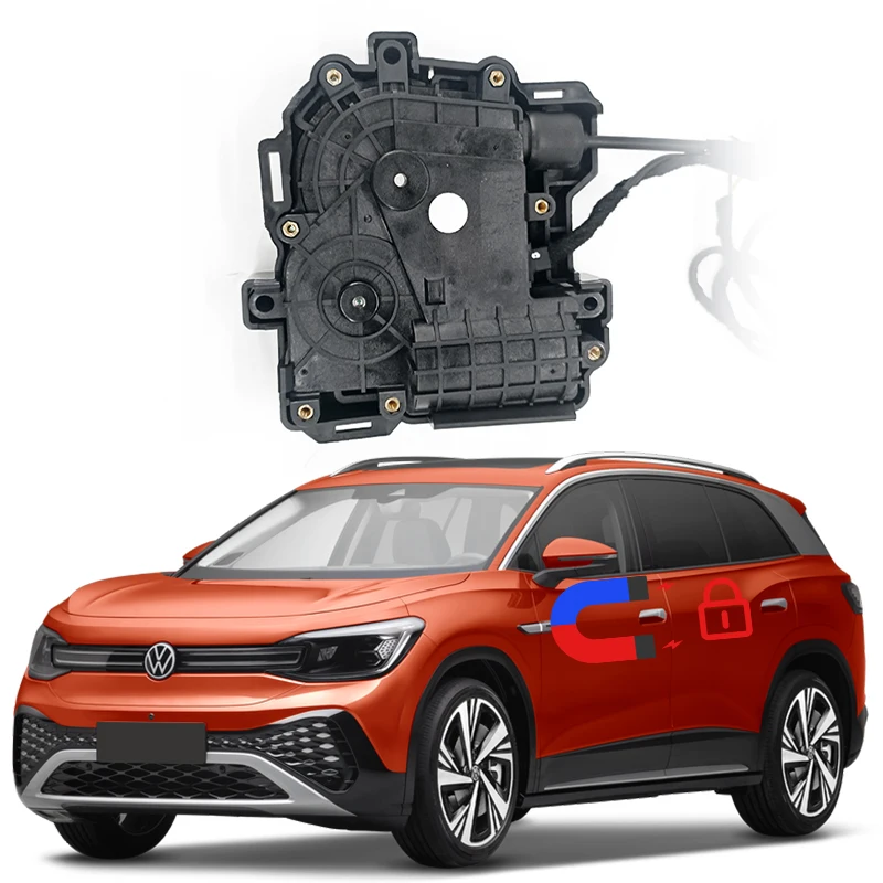 Image of Für VW ID.6 CROZZ Elektrische Saugtür Nachrüstsatz Automatische Verriegelungen Auto-Soft-Close-Zubehör Tür-Elektrowerkzeuge Zubehör