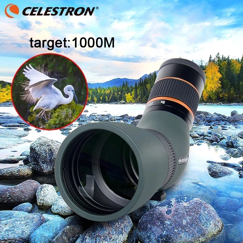 Celestron Kolibrie Mini 9-27X56 Ed Micro Spotting Scope Outdoor Draagbare Zoom Ip7 Waterdichte Astronomie Monocular Telescoop