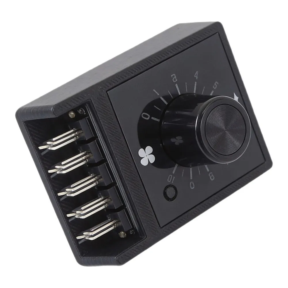 For 5 Channel For PWM Fan Control Module for 4 Pin DC Fans For 5V 12V 24V Input 60W Max DCFor 5For 521 Power Jack