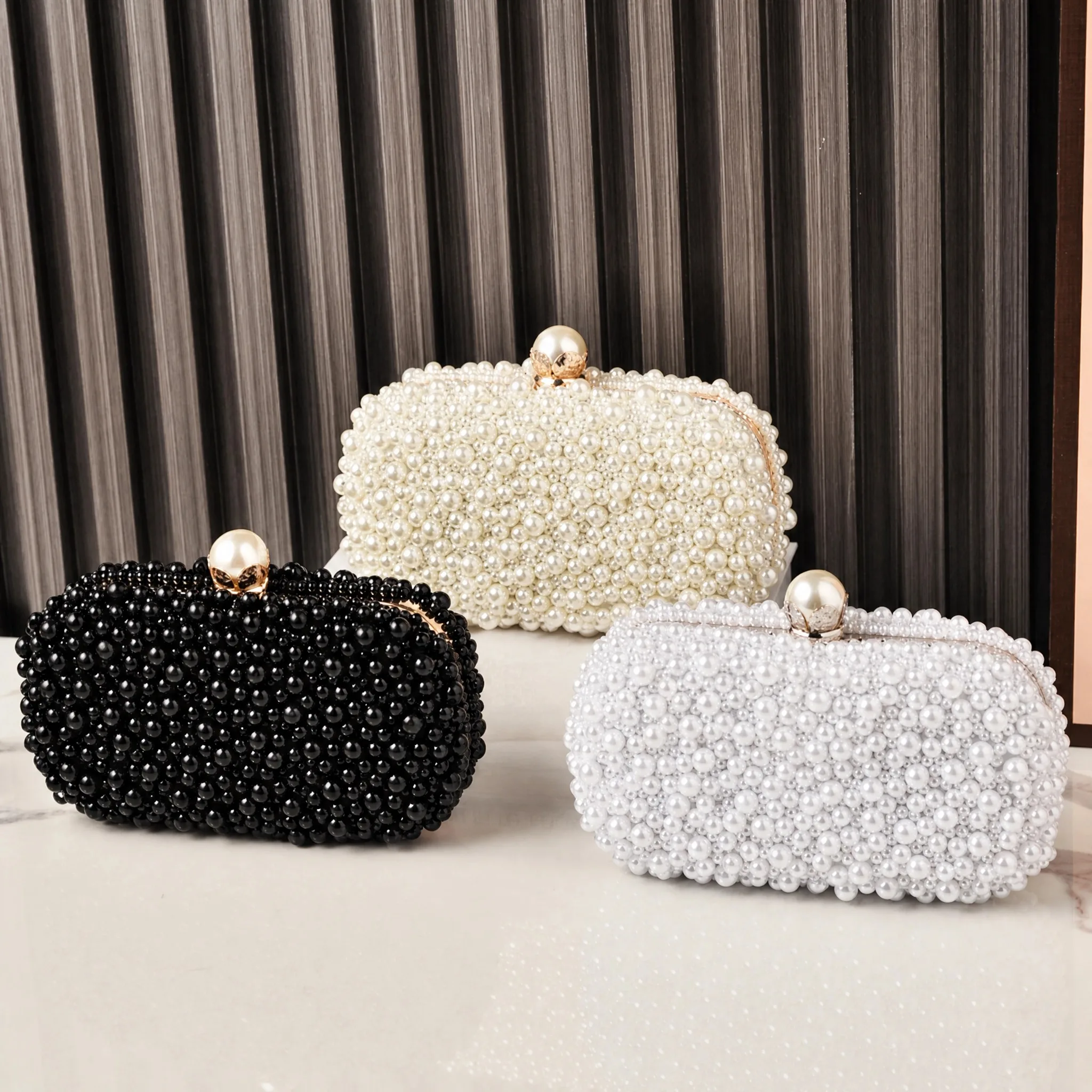 Borse da Festa per Donne, Poch - Luxury Bags White recensione e prezzo