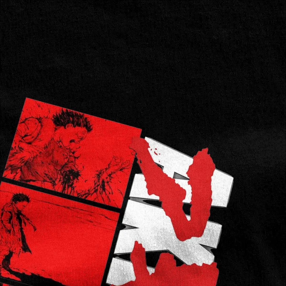 Anime Japan Akira Tetsuo Shima Red T Shirt Hip Hop T-Shirts Short Sleeve Y2K Tops Summer 100% Cotton O-Neck 4XL 5XL 6XL Top Tees