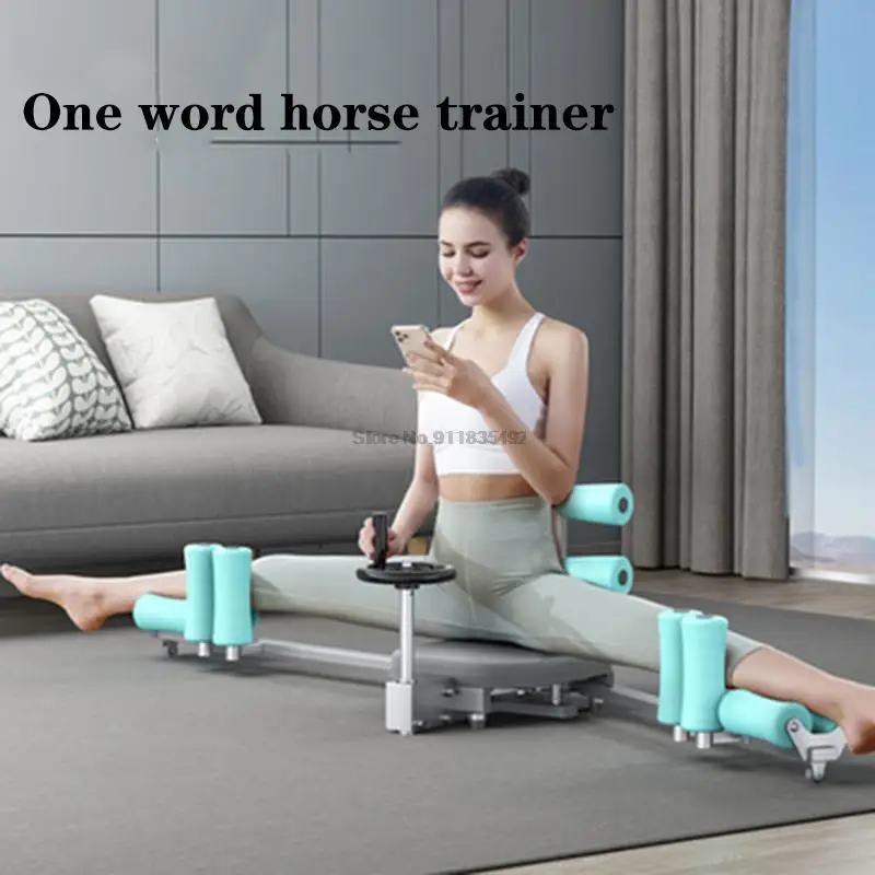 One word horse trainer unisex stretching yoga trainer stretching leg press fitness equipment, home gym split trainer