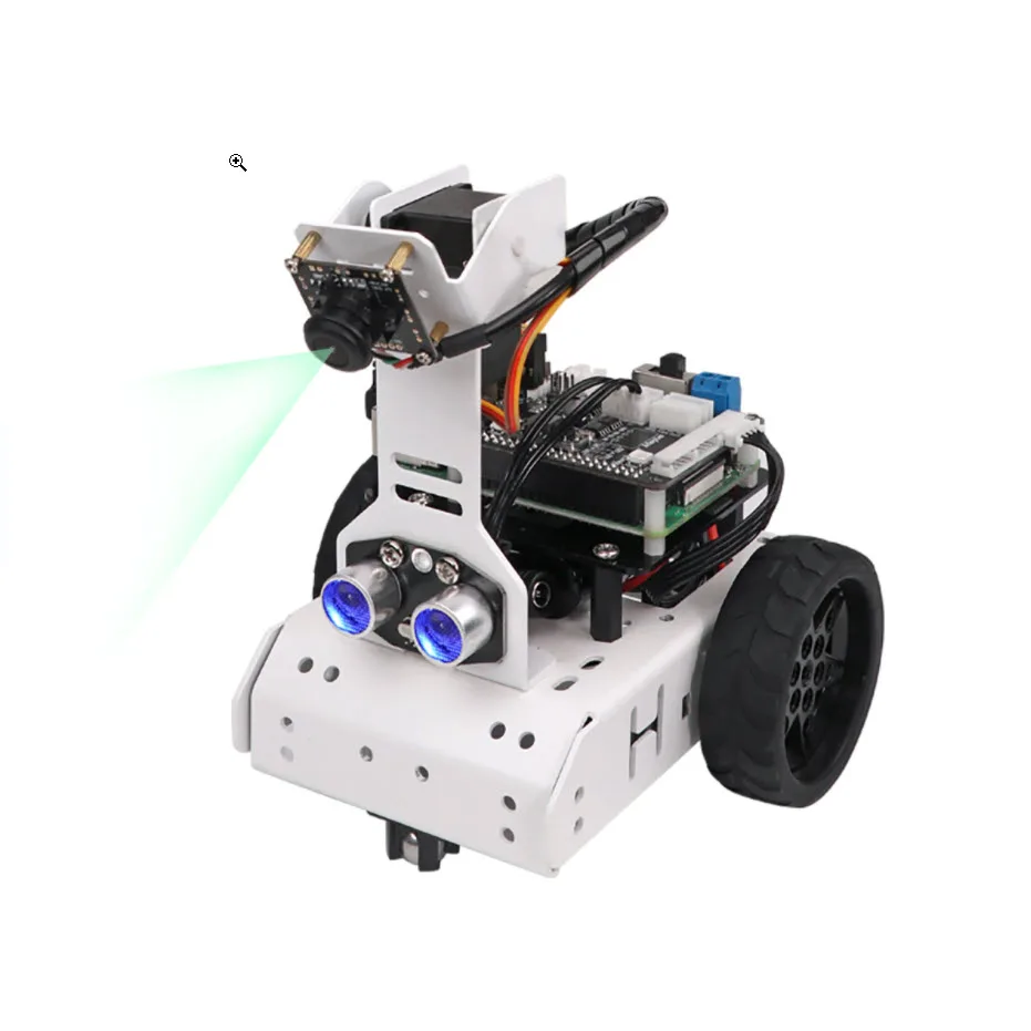 Coded AI Vision Robot Learning Kit AI Recognition Car Pi 4B/5 Controller Driver