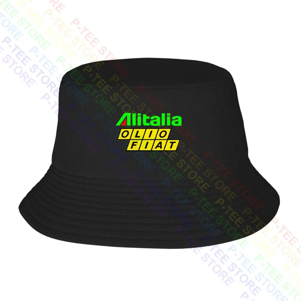 Alitalia Olio Fiat Rally Racing 131 Abarth Wrc Ritmo Baseball Cap Snapback Caps Knitted Bucket Hat