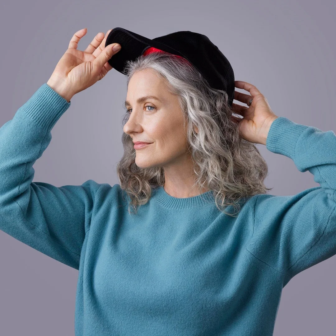 Portable 650nm LLLT Hair Growth Cap for Home, Red Light Therapy for Thicker Hair and Healthy Scalp, Ideal for Men and Women