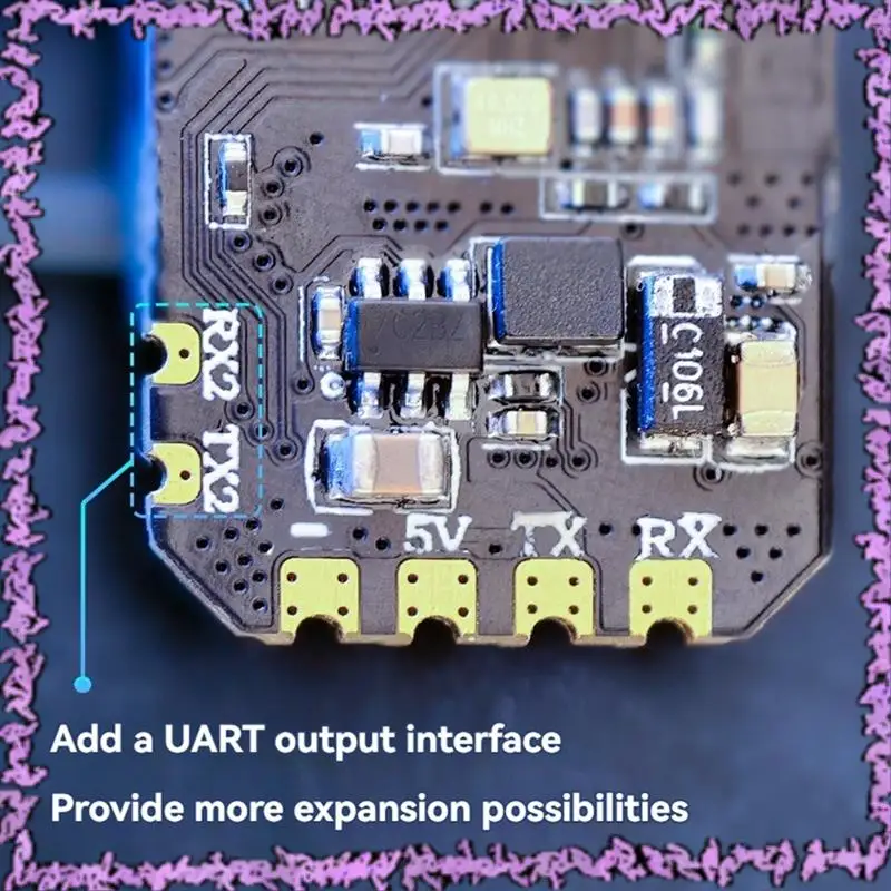 SCLL-For Radiomaster XR3 Nano Dual-Band Expresslrs Receiver With 900Mhz T-Antenna For FPV Long Range RC Drone