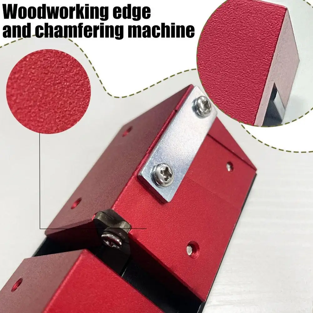 

New Wood Chamfering Fillet Scraper Woodworking Edge Corner Planer Specialty Edge Banding Trimmer Aluminum Alloy Trimming Tools