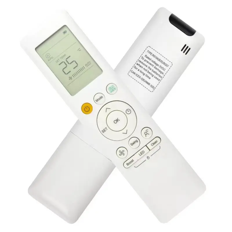 B27B For Midea Air Conditioner Remote Control Replacement RG10A8(B2S) BGEF For Models RG10L1(2HS), RG10A(B2S), BGEFU1