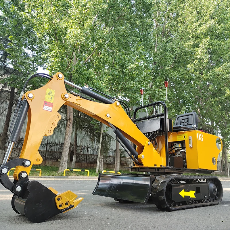 

Customized Smallest mini excavators mini 0.8ton digger for sale