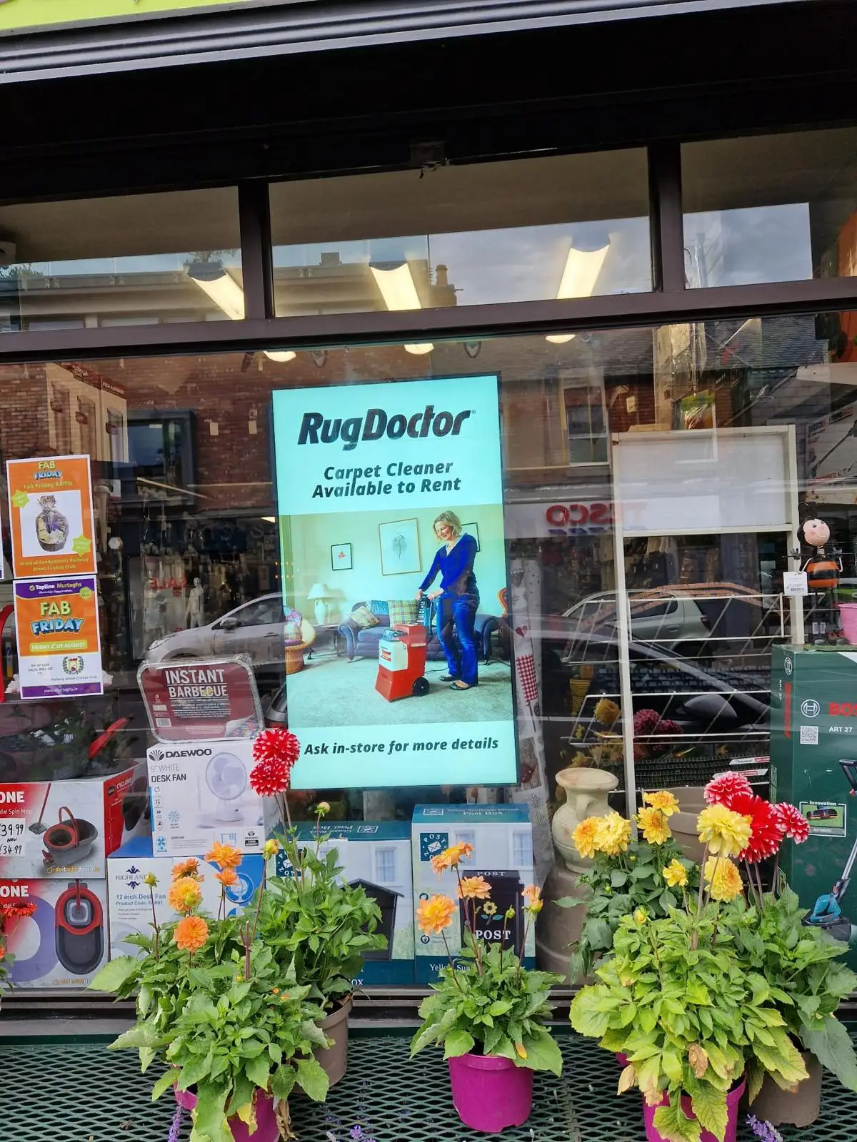 High Brightness Display Advertising Touch Screen Window Lcd Poster Digital Signage and Display