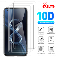 3Pcs Full Cover Glas For Asus Zenfone 8 Tempered Glass Screen Protector For Zenfone8 Flip 8flip 5G 8z SmartPhone Protective Film