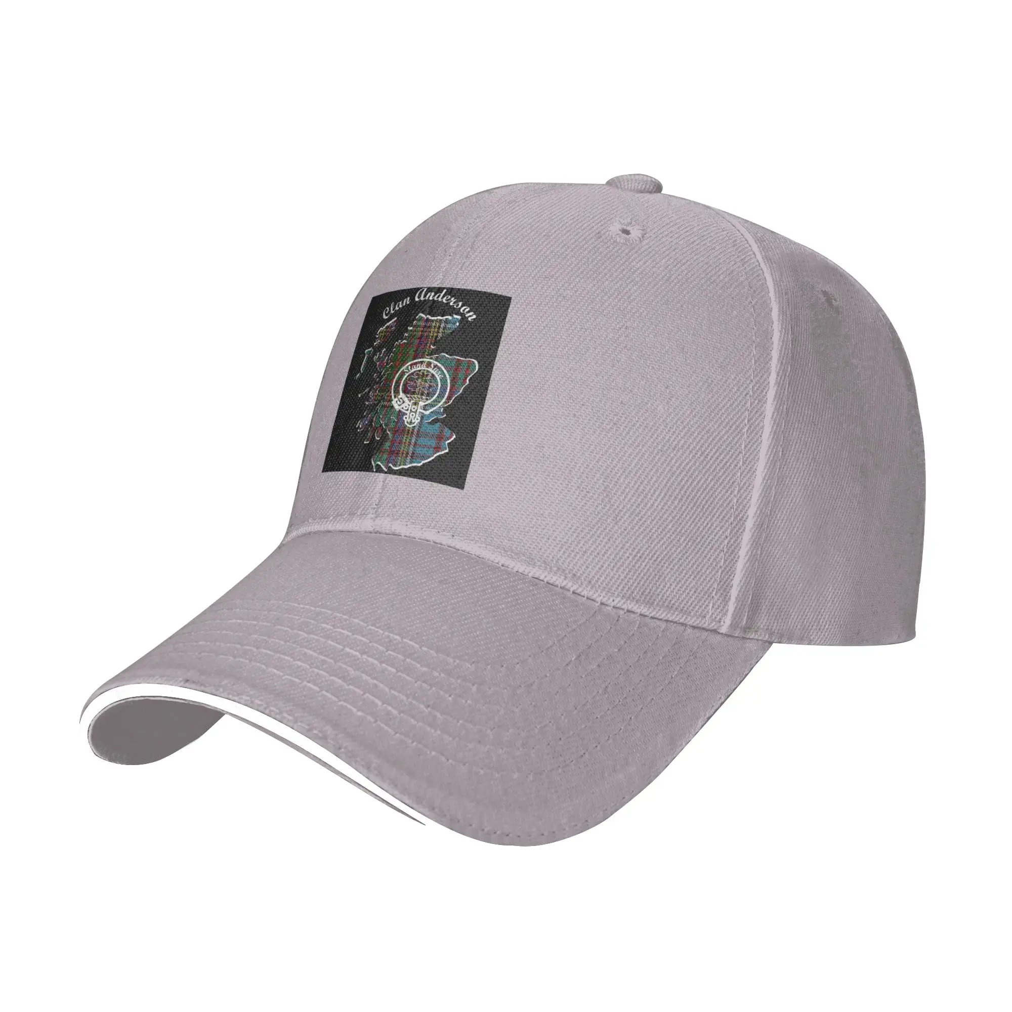 Clan Anderson Scotland Map Crest Cap Casual Baseball Caps Adjustable Hat Hip Hop Summer Unisex Baseball Hats Customizable