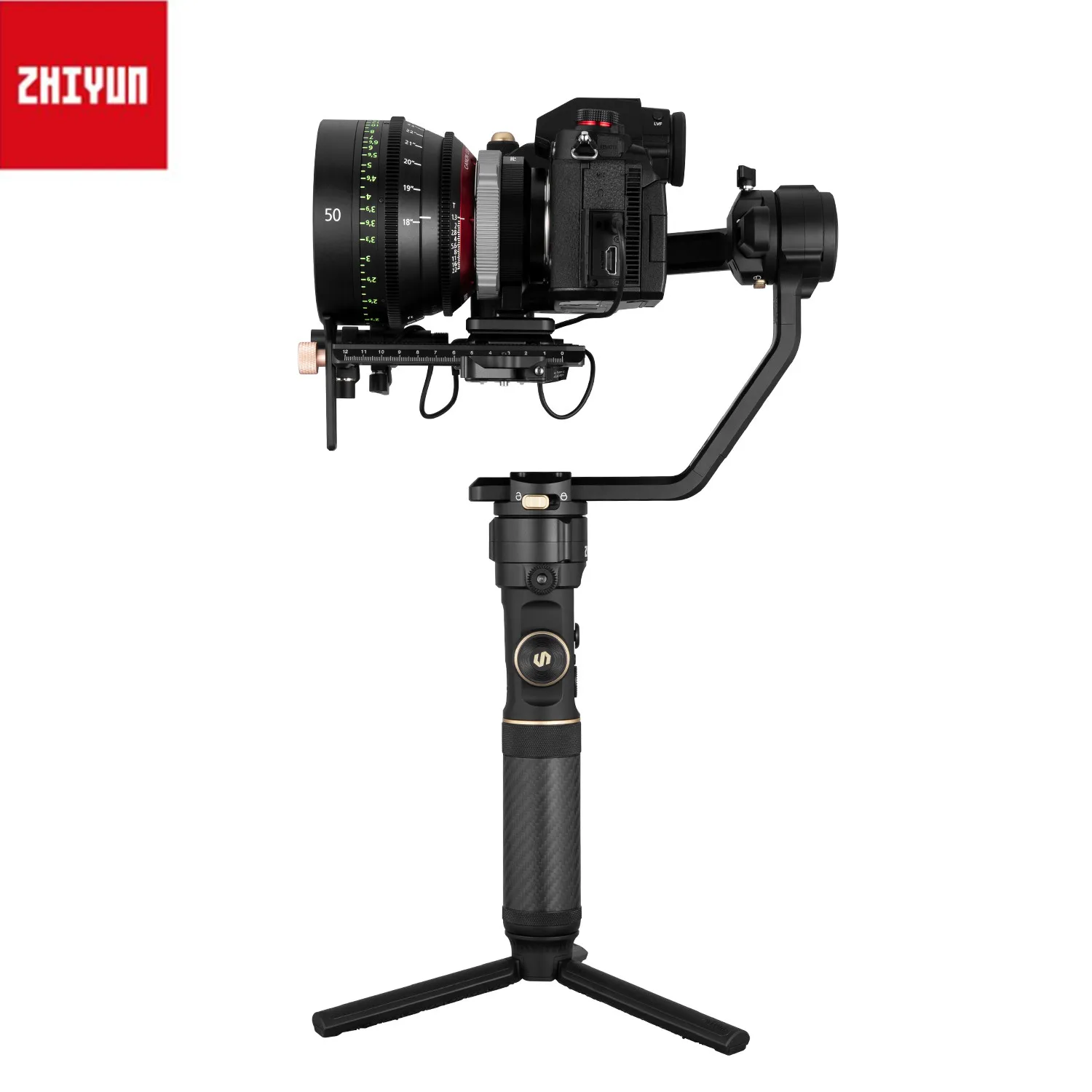 Zhiyun Crane 2S 3-Axis Handheld Gimbal Stabilizer Follow Focus Axis Locking for Canon Nikon  Camera DSLR CRANE 2S Cambo