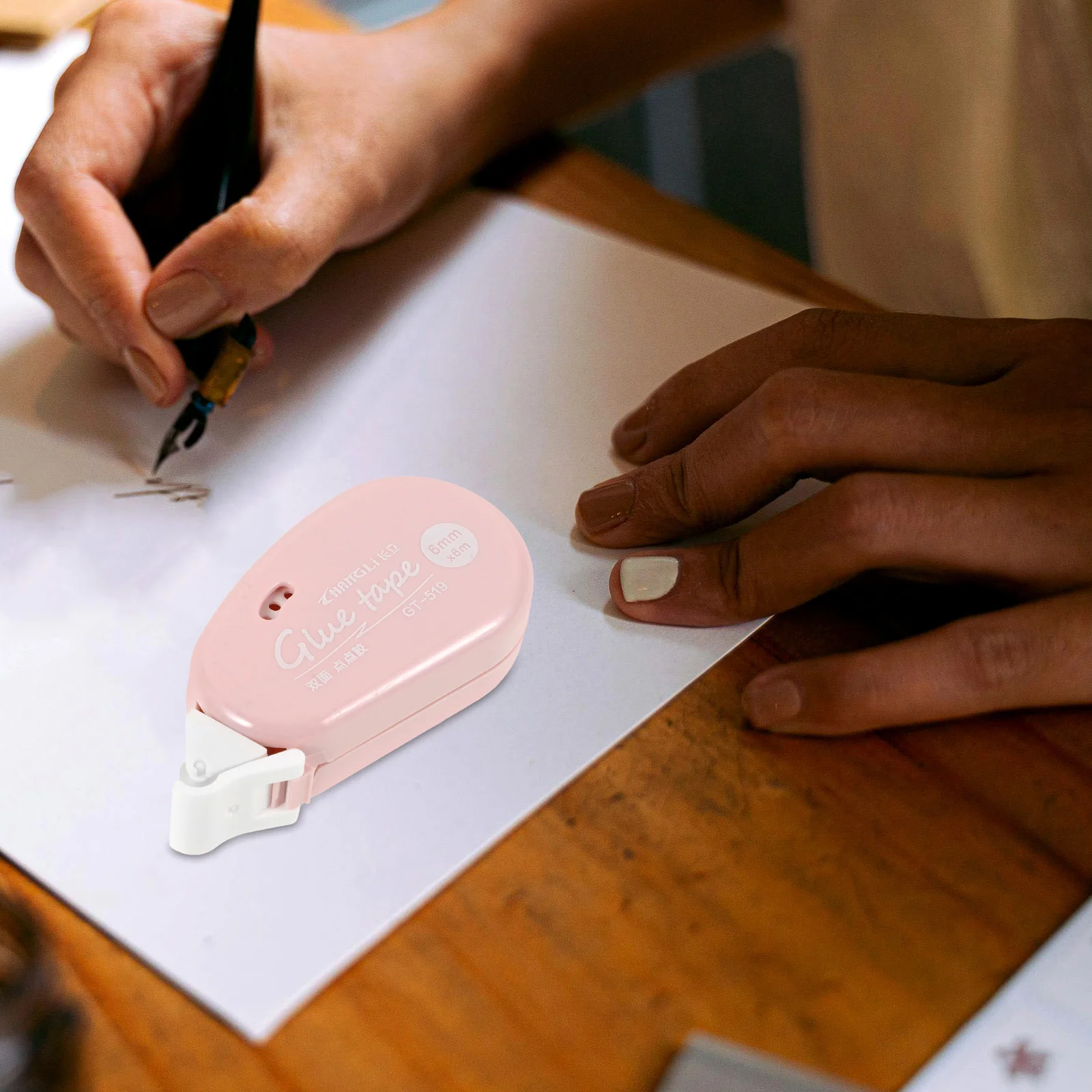 4 قطعة شريط لاصق على الوجهين الأسطوانة نقطة شريط لاصق عقد قوي لسكرابوكينغ الحرف الغراء أشرطة لاصق الأسطوانة قوية #6