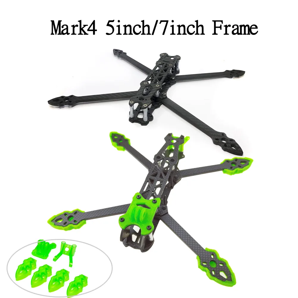 Mark4 5inch 224mm 7inch 295mm FPV Carbon Fiber Frame For FPV Freestyle RC Racing Drone qudcopter