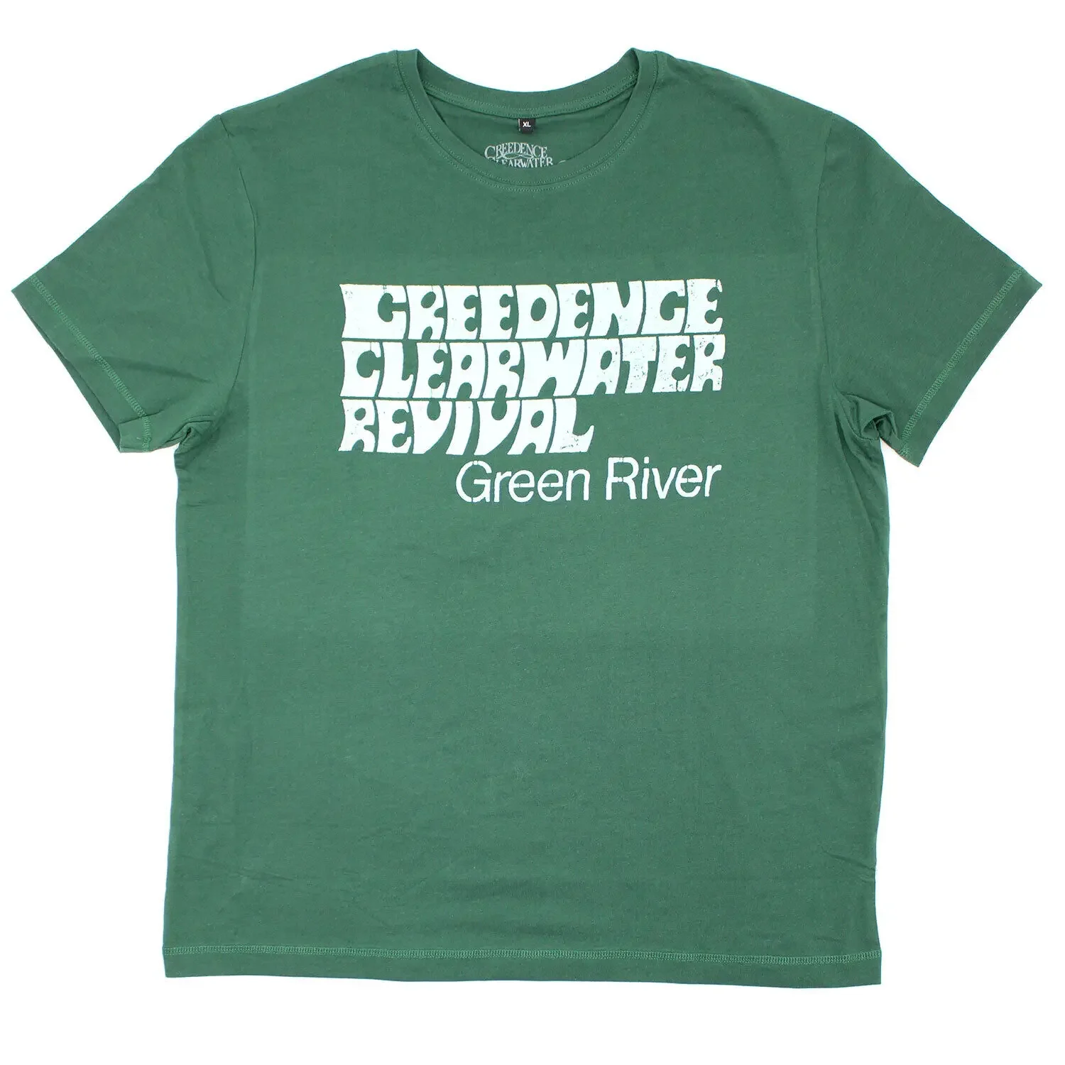 Men'S Creedence Clearwater Revival Green River T Shirt Large Irish