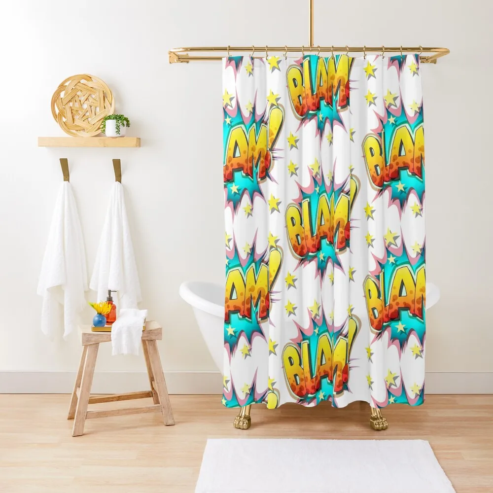 

Blam! Shower Curtain Cover Shower Sets For Bathroom Transparent Bathroom Shower Washable Waterproof Fabric Curtain