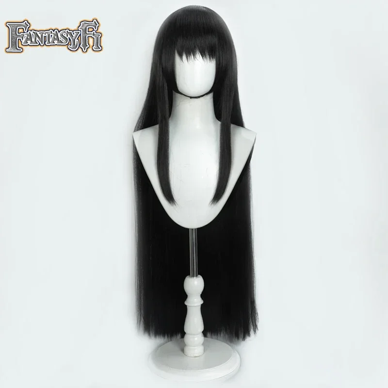 Anime SAKAMOTO DAYS 타로 사카모토 오사라기 코스프레 가발 고품질 고딕 블랙 스트레이트 헤어 90 95cm 여성용 여성용
