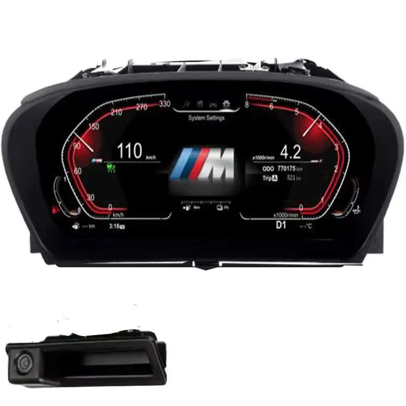 

Latest Original Digital LCD Instrument Panel for BMW X5 E70 Cluster Speedometer Dashboard Cockpit HUD Head up Display