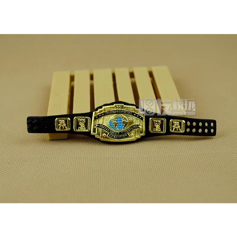 Mattels Ring Wrestler Action Figure Collection Joints Movable Dolls Doll Accessories Heavyweight All-American Championship Belt