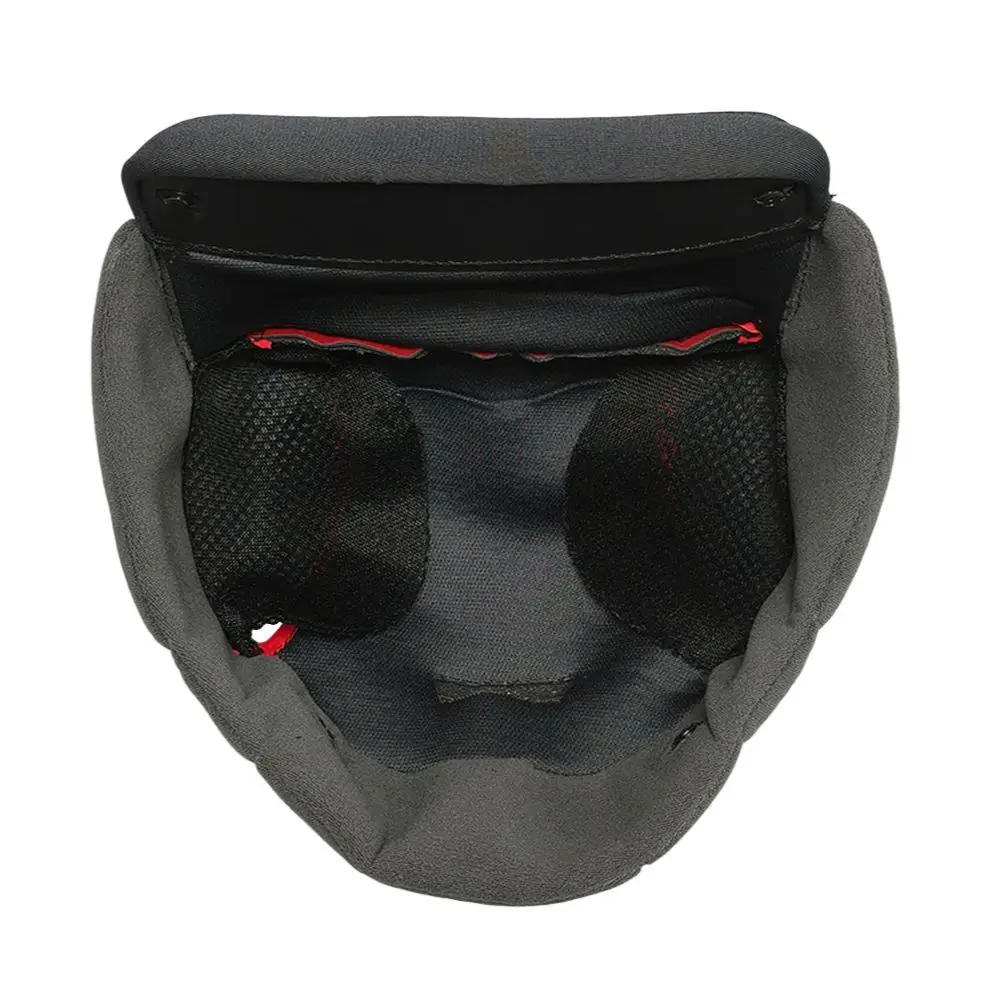 

Аксессуары для шлема AGV K5: верхняя подкладка, накладки на щеки, губчатые вставки, ремешок для подбородка, защитные элементы для мотоциклетного шлема.