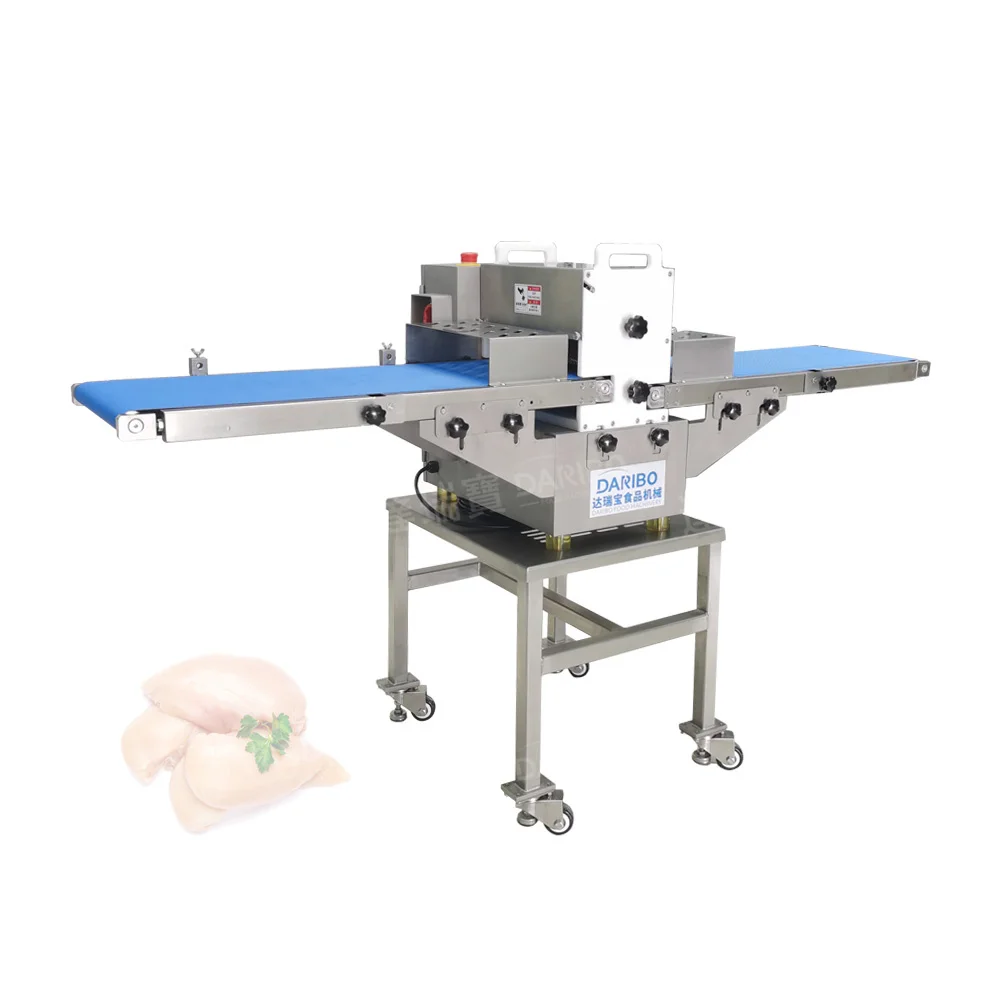 Commercial Multifunctional Meat Fish Slicer Dicer for Salmon Strips Lake Fish Pork Fat Duck Beef Cutting Processing