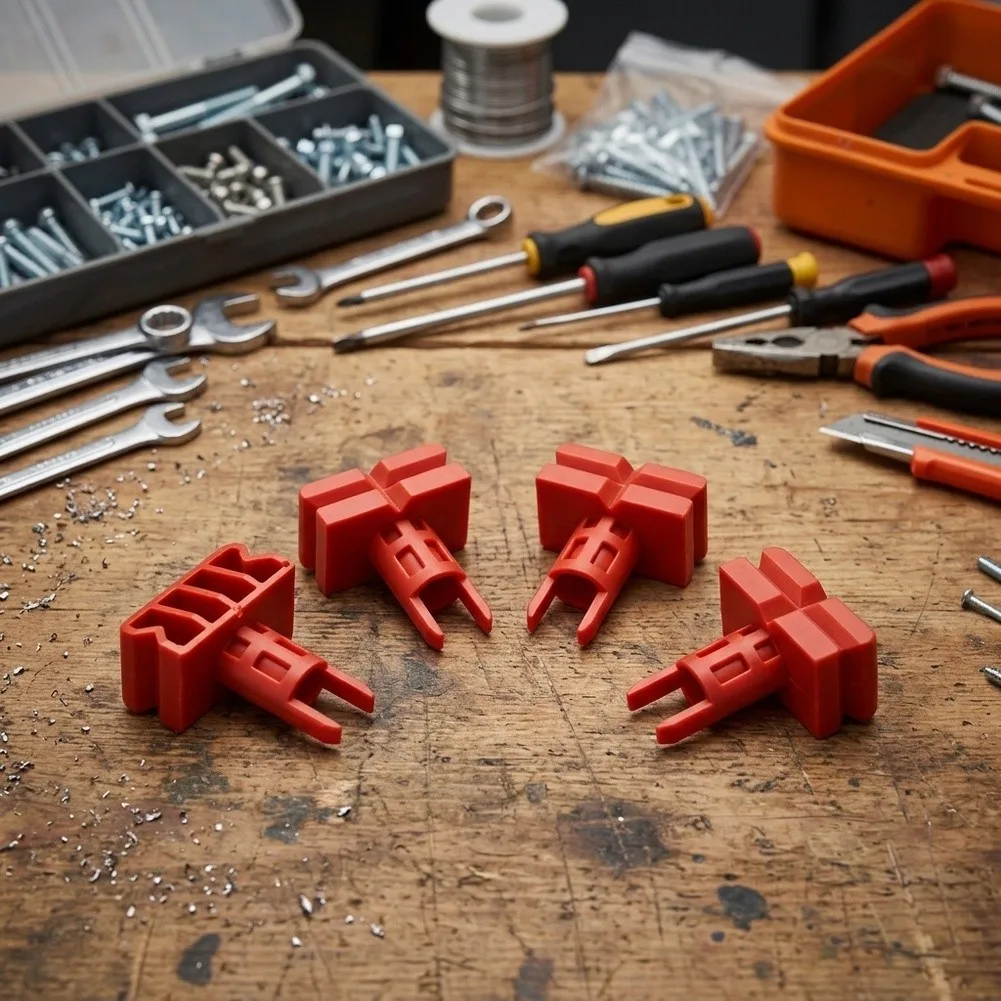 Rotating Handle Hook Kit 4 pcs for Decker Models Including Drill Drivers and Drivers Supporting Functional Tool Placement