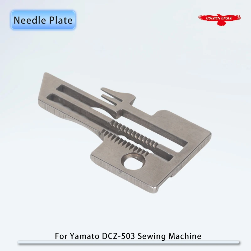 Y34598 Throat Plate For Yamato DCZ-520-1, DCZ-525, DCZ-546 Industrial Overlock Sewing Machine Parts Needle Plate